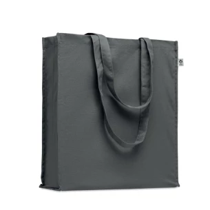 BENTE COLOUR organic cotton bag - stone grey