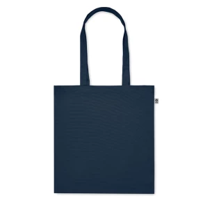 BENTE COLOUR organic cotton bag - French navy blue