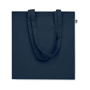 BENTE COLOUR organic cotton bag - French navy blue