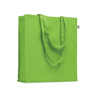 BENTE COLOUR organic cotton bag - lime green