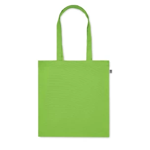 BENTE COLOUR organic cotton bag - lime green