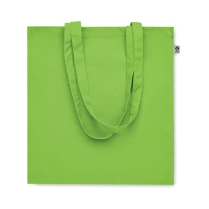 BENTE COLOUR organic cotton bag - lime green