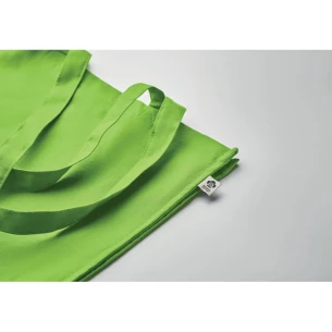 BENTE COLOUR organic cotton bag - lime green