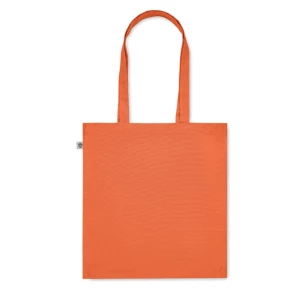 BENTE COLOUR organic cotton bag - orange