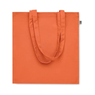 BENTE COLOUR organic cotton bag - orange