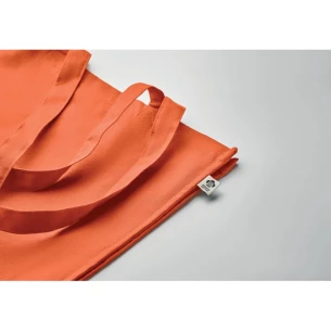 BENTE COLOUR organic cotton bag - orange