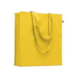 BENTE COLOUR organic cotton bag - yellow
