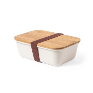 Breakfast box 1 L, bamboo lid - neutral