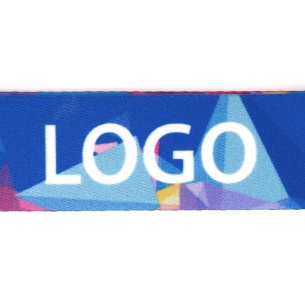 Loop lanyard key ring