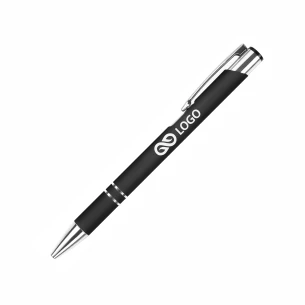 Cosmo Rubber ballpoint pen - Black
