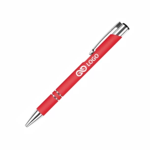 Cosmo Rubber pen - Red