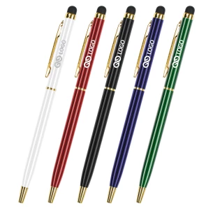 Toledo Gold ballpoint pen - White