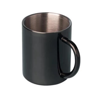 Hugo Steel Mug - Black