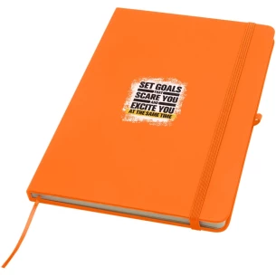 Spectrum Plus A5 hardcover notebook - Orange