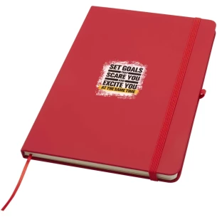 Spectrum Plus A5 hardcover notebook - Red