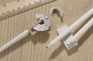 OLOV paper pencil - White