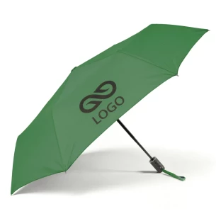 LEEDS folding umbrella, automatic - Green