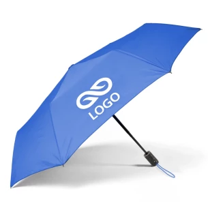 LEEDS folding umbrella, automatic - Blue