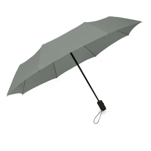LEEDS folding umbrella, automatic - Graphite