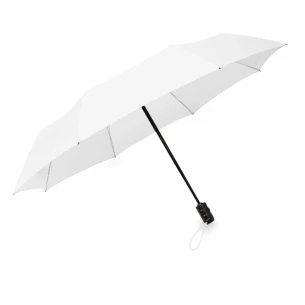 LEEDS folding umbrella, automatic - White