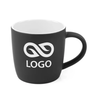 Esla 345 ml ceramic mug – White