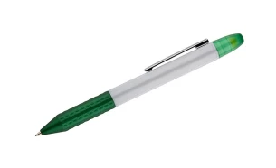 FLUO ballpoint pen with highlighter – yellow