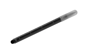 DRAWI permanent pencil with measuring scale – black