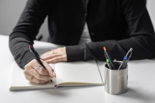 PAUL Ballpoint Pen – Silver