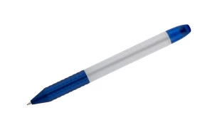FLUO ballpoint pen with highlighter – blue