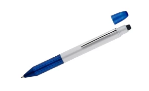 FLUO ballpoint pen with highlighter – blue