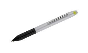 FLUO ballpoint pen with highlighter – black