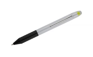 FLUO ballpoint pen with highlighter – black