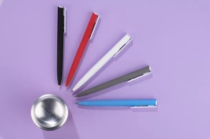 ALEO ballpoint pen – red