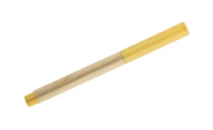 TUFI bamboo ballpoint pen – yellow