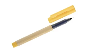 TUFI bamboo ballpoint pen – yellow