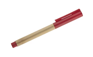 TUFI bamboo ballpoint pen – red