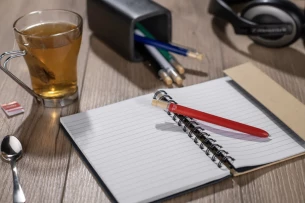 OCEANO ballpoint pen – red