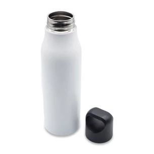 Bary 800 ml stainless steel bottle, white