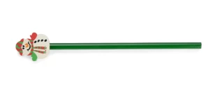 CHRISTMAS Pencil with Eraser – Snowman