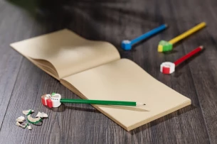 CHRISTMAS Pencil with Eraser – Snowman