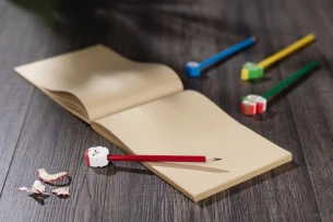 CHRISTMAS pencil with eraser – Father Christmas