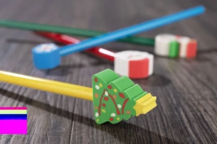 CHRISTMAS Pencil with Eraser – Christmas Tree