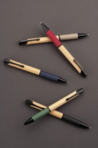 NATU bamboo ballpoint pen – navy blue