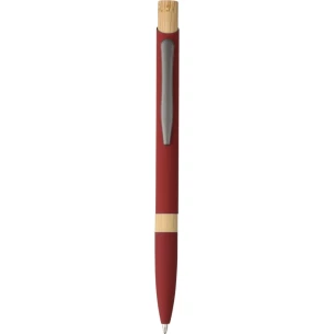Henry ballpoint pen made from recycled aluminium – burgundy