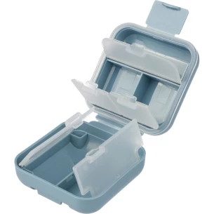 TABS pill box – light blue