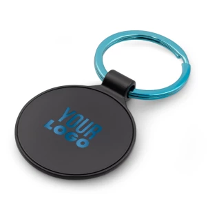 Ando round key ring – light blue