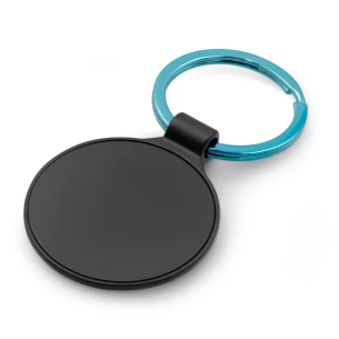 Ando round key ring – light blue
