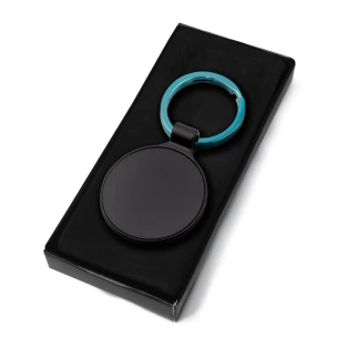 Ando round key ring – light blue