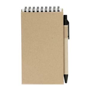 Madelyn note-taking set, notebook, pen, sticky notes – neutral