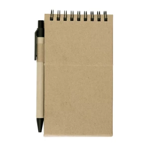 Madelyn note-taking set, notebook, pen, sticky notes – neutral